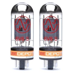 Pair of JJ 6V6S Power Vacuum Tube