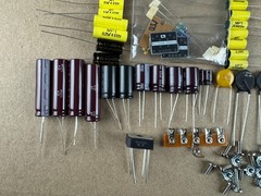 HH Scott LK-72 Complete Recap Kit Amplifier Rebuild Can Caps Bridge PECs