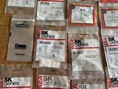 Vintage Estate Electronics Repair Parts Resistors Transistors Capacitor NOS Lot