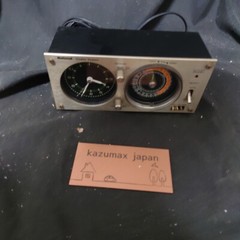 National TE-61 Audio Timer Analog Meter Vintage Japan Tested Working