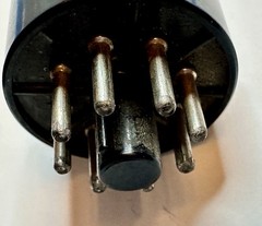CBS Hytron 6SN7GTB Vacuum Tube Made in USA Tested 2000/2200