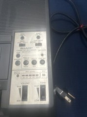 Sharp Cassette Recorder RD-771 AV with Projector Synchronization System READ!!!