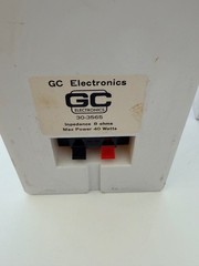 GC Electronics 30-3511 indoor/outdoor speaker home theater max power 80 watts