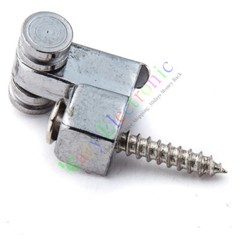 20pc Silver Electric Guitar Neck Ball Press Button Screw Musical Instrument Part