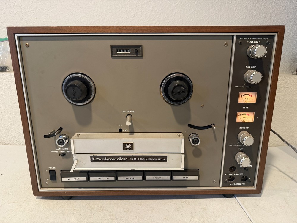 Dokorder 7070-S Reel to Reel Tape Recorder Solid State Automatic Reverse