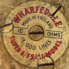 Vintage Wharfedale Super 8 FS/AL Speaker Driver 10 Ohm Alnico England