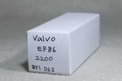 Valvo (Siemens Label) EF86/6267 Mesh Plate Rare D-Getter Germany Strong 1956