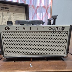 Vintage Califone 1420K Phono Solid State Record Player (16 33 78 45) RPM
