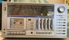 Soundesign SDI6000 STEREO AM FM /CASSETTE PLAYER Taiwan Tested – WORKS!