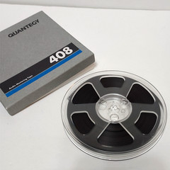Quantegy 408 1/4”x600 5″ Reel Analog Audio Mastering Tape