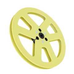 1/4 7 Inch Empty Tape Reel Fit For Reel To Reel ABS Universal Open Ree JKOD
