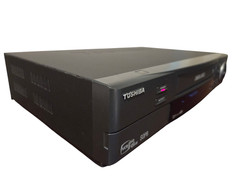 Toshiba M765 6 HEAD Cinema Series VCR VHS Player Remote HDMI Converter Serviced