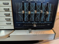 JVC JR-S401 DC Integrated Receiver w/ SEA Graphic Equalizer – Tested Works