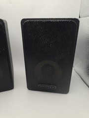 vintage ACUTEX speakers Bookshelf Stereo Mini Transducer System 40w 8 Ohms Japan