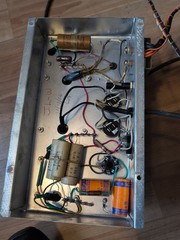 Vintage Webster Allen Power Supply Tone Cabinet Organ Tube Amplifier 6l6