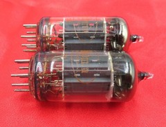 1964 Toshiba 12AU7 PLATINUM PLUS Grade Preamp Amp Tubes Matched Pair 95% NOS