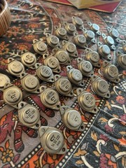 LOT of 35 Vintage Clevite Transistors