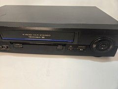 Panasonic VCR Plus PV-V4611 Blue Line 4 Head Hi-Fi Stereo Omnivision No Remote