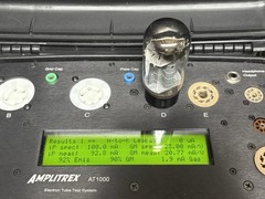Sylvania 8417 Power Vacuum Tube Amplitrex Tested 90%