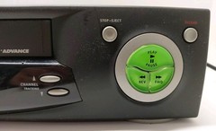 RCA VR704HF VCR Plus Gold VHS HQ Video Player Commercial Not Tested No Remote