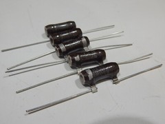 OHMITE 1505 BROWN DEVIL WIRE WOUND 7.5 OHM 0.25W AXIAL – LOT OF 5 RESISTORS