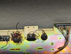 TEAC A-3300 SX reel to reel rare inputs panel