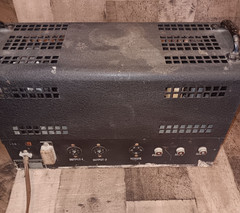 Vintage Schulmerich Electronics Inc. Model 6-100 Tube Amp Working Untested Read