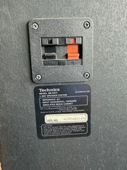 **USA MADE** Vintage Technics SB-CR77 3-Way Floor Speakers Pair 200W 8ohm