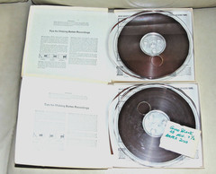 Lot of 2 Scotch B-7 Pro-Pack 1800 Ft Magnetic 7 Inch Reel to Reel Recording tape