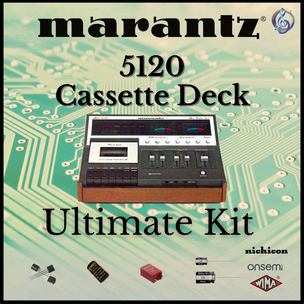 Marantz 5120 Cassette Deck Ultimate Upgrade Kit Genuine Parts Restoration