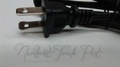 Roberts Power Cord for Vtg Reel to Reel Tape Recorder 2-Round Prong 5/16″ Spaced
