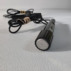 2 Vintage Tape Recorder Microphones Montgomery Ward Airline Japan Lofi 3.5mm
