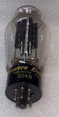 Western Electric 274B Vacuum Tube TV7 Tested NOS 713 Date Code