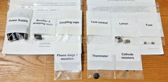 Scott 299 tube amplifier restoration repair upgrade rebuild kit capacitor
