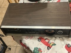 Morse Electrophonic 8-Track Radio Stereo Receiver Vintage 70s Wood Grain VIDEO