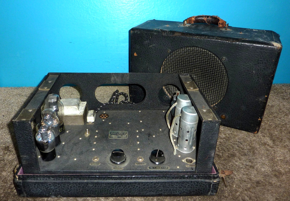1930’s DeVry Type L Mono Tube Amplifier w/Speaker