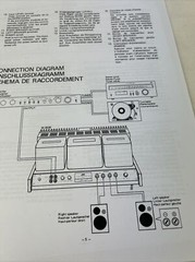 JVC M-3030 AMPLIFIER INSTRUCTION BOOK PRINT COPY D1306