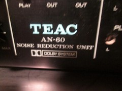 TEAC AN-60 Noise Reduction Unit Dolby System