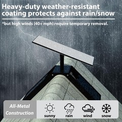 Neeotyy No Drill Starlink Roof Mount Standard 4/4X/Gen 3 For Ridge/Flat Roof
