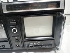 Sampo Model: 9505 Color TV AM/FM Radio Cassette Recorder MFRD Nov 1982
