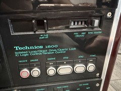 Technics RS-1500U CUSTOM BLACK MACINTOSH MODEL R2R