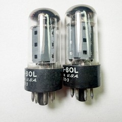 Tung-Sol 7591 Made in USA by Sylvania Matched Pair NOS Tubes Boxes Tested TV-7