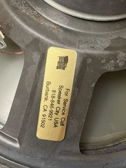 VINTAGE INFINITY RS-5B RS5B WOOFER 902-5079 WOOFER TESTED WORKING 10”