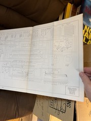 Hammond Organ M-100 Series Service Manual 33pg + 4 Foldout Schematics M100