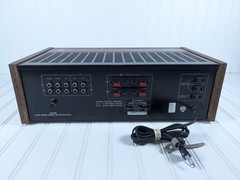Pioneer Stereo Amplifier SA-6700 Vintage Silver Face With VU Meters Tested Works