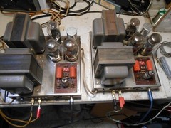 Vintage Dynaco Mark III mono block tube amplifiers Pair