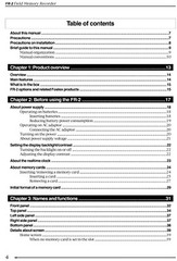 Fostex FR-2 FR2 Digital Field Recorder OWNER’S OPERATION MANUAL