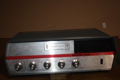 Vintage University Sound T-20 Power Line PA Amplifier – Powers Up – Lights Up