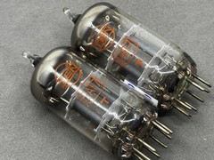 (2) Ten (Kobe Kogyo Corp) 12AT7 Preamp Tubes Made in Japan Test Strong Amplitrex