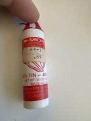 Vintage Archer 60/40 Rosin Core Electronic Solder Radio Shack Tandy USA